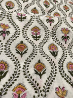 Seraphina Hand Block Printed Cotton Fabric Cotton Fabric