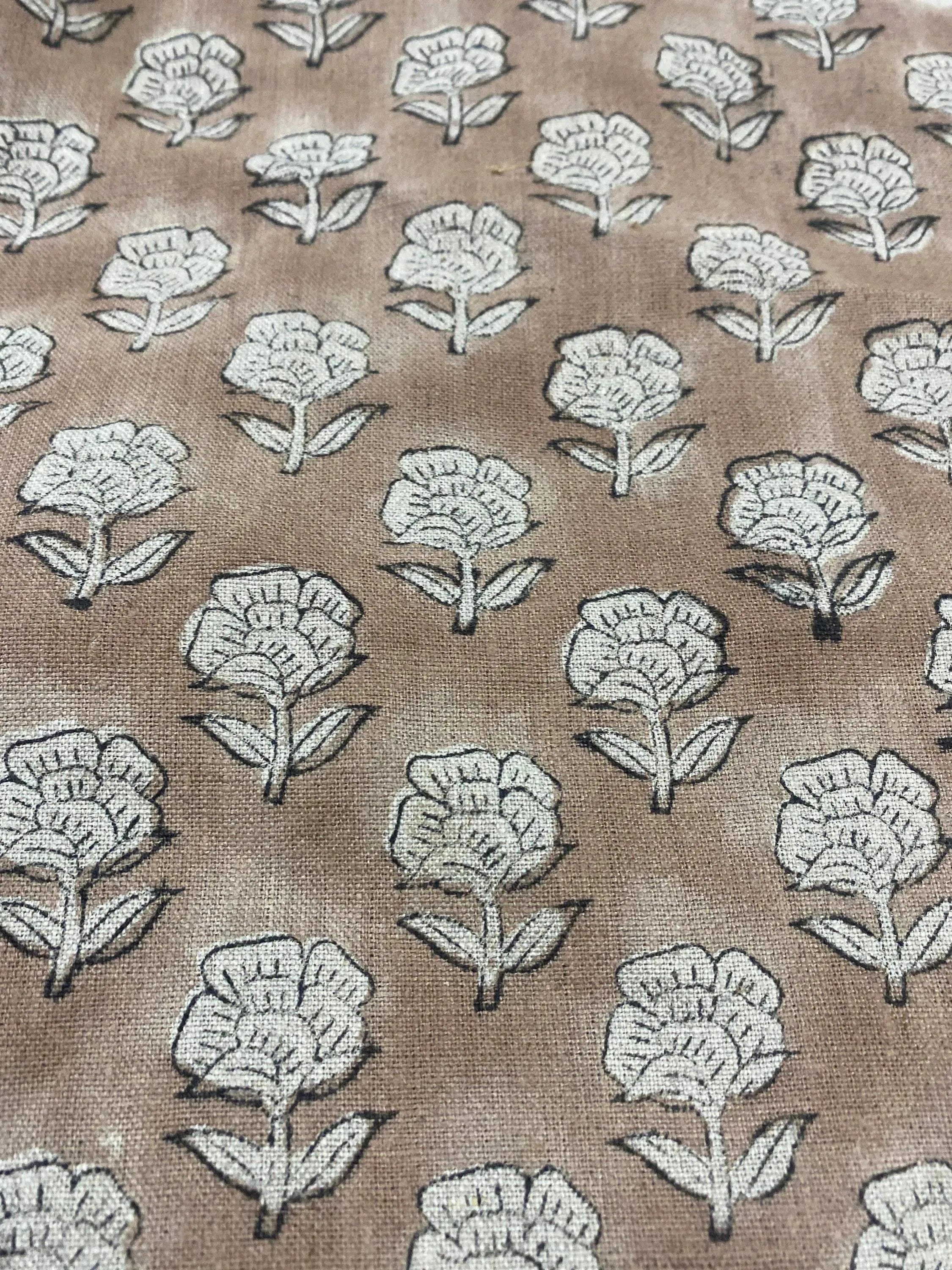 James Floral Linen Fabric Linen Fabric