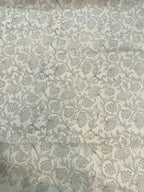 Fiora Block Printed Linen Fabric Linen Fabric