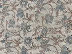 Cora Hand Block Printed Linen Linen Fabric