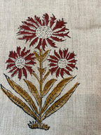 Zella Hand Block Linen Linen Fabric