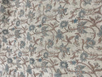 Cora Hand Block Printed Linen Linen Fabric
