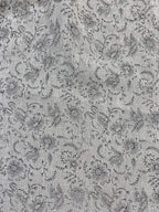 Rosa Block Print Linen Linen Fabric