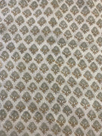Orla Hand Block Linen Fabric Linen Fabric