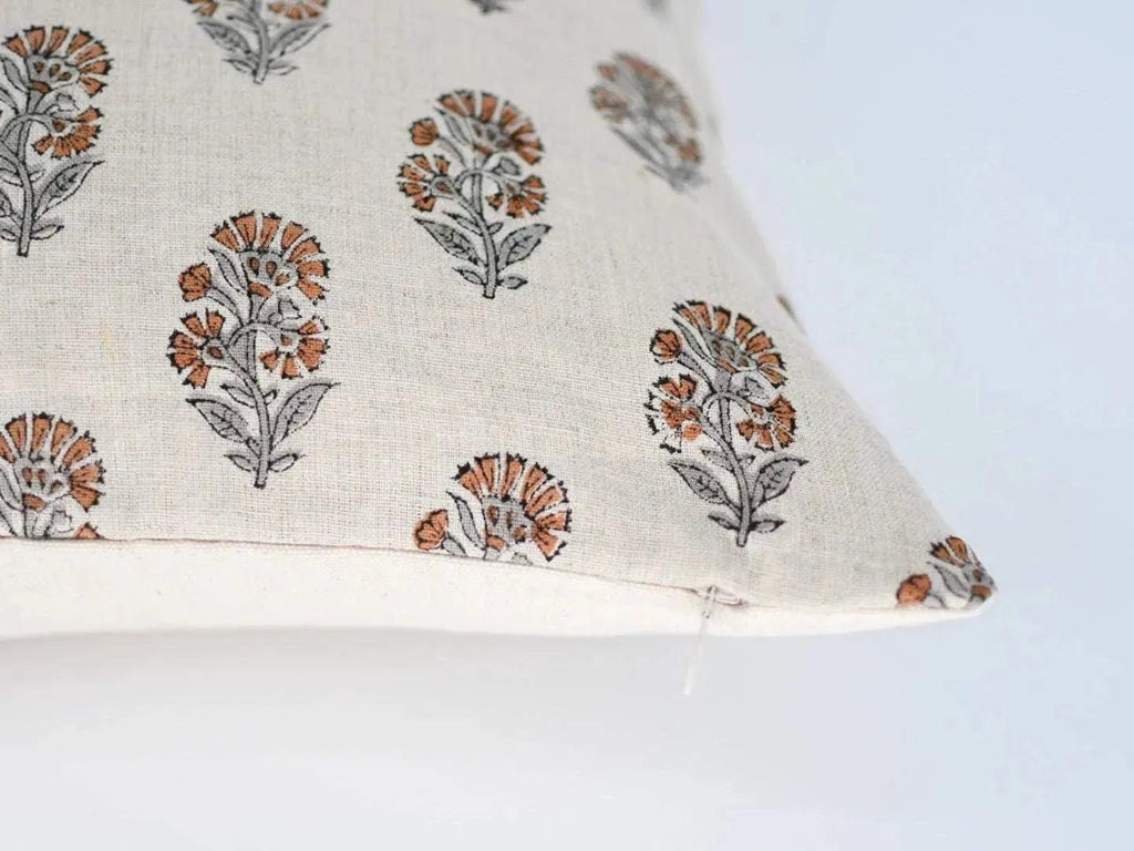 Edwin Ditsy Prints Warm White Pillow Cover Pillow Covers