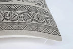 Beau Botanical Print Natural Linen Pillow Cover Pillow Covers