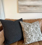 Harrison Plaid Black Pillow Cover Pillow Covers