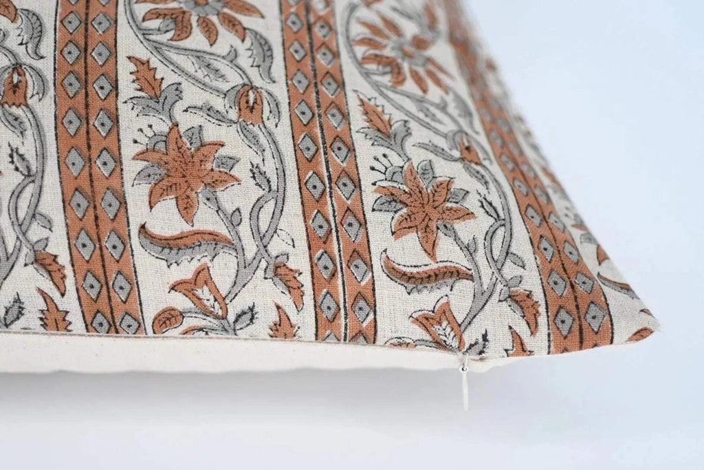 Matthew Botanical Print Warm White Pillow Cover Pillow Covers
