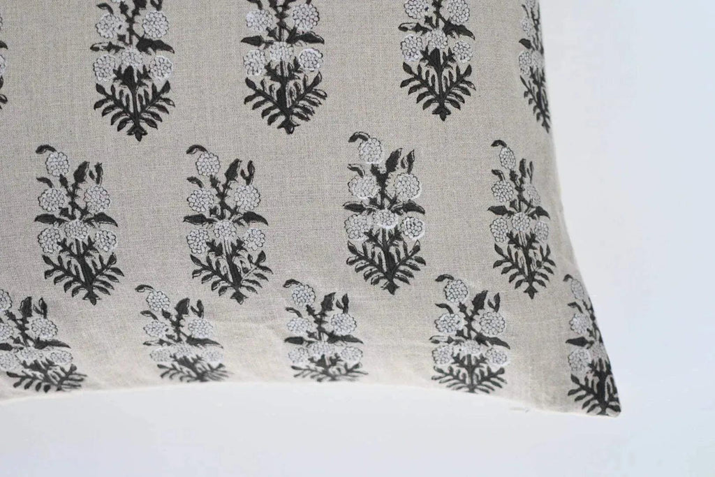 Joseph Ditsy Prints Natural Linen Pillow Cover Pillow Covers