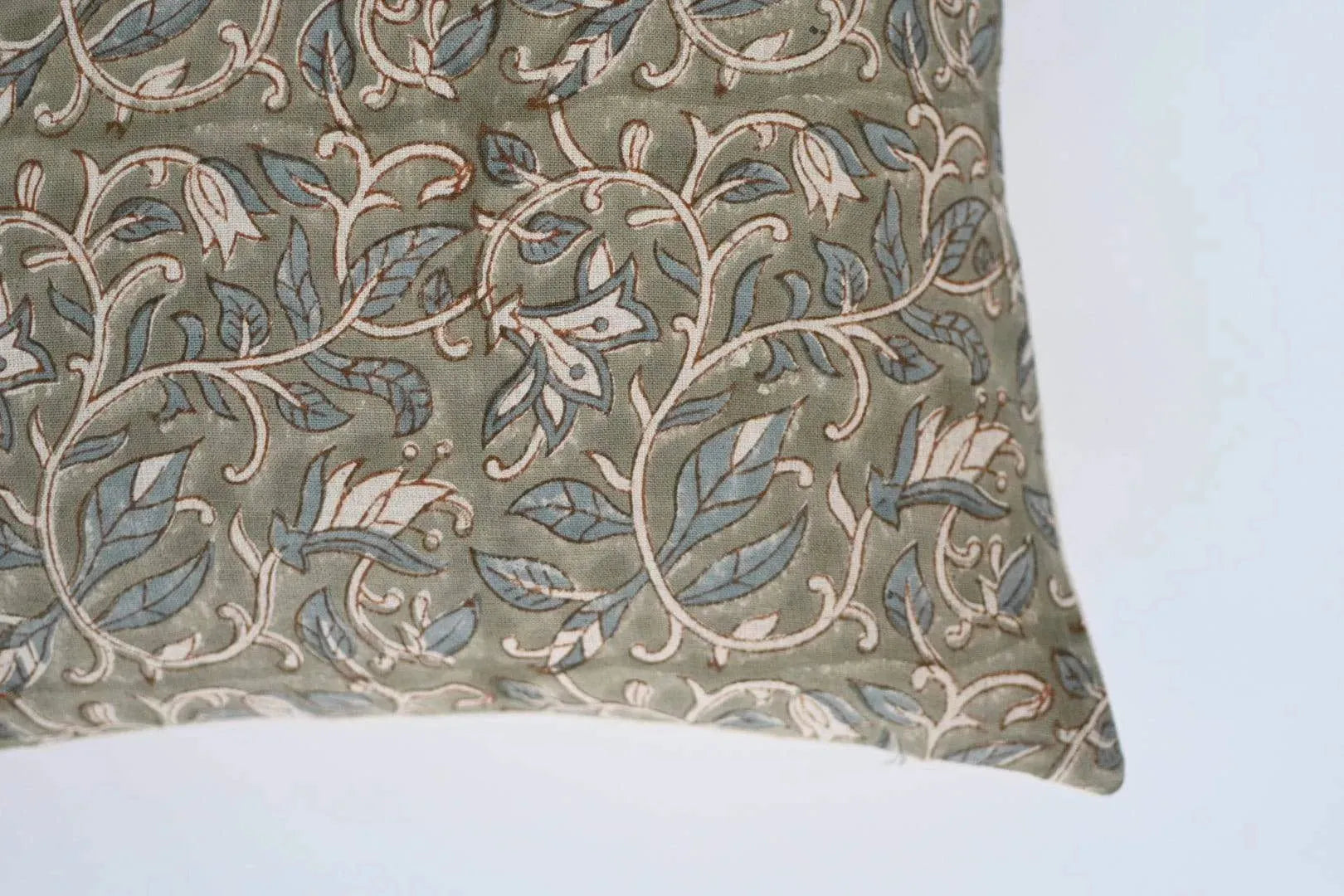 Isabella Block Print Pillow Cover - Maple Village Lane