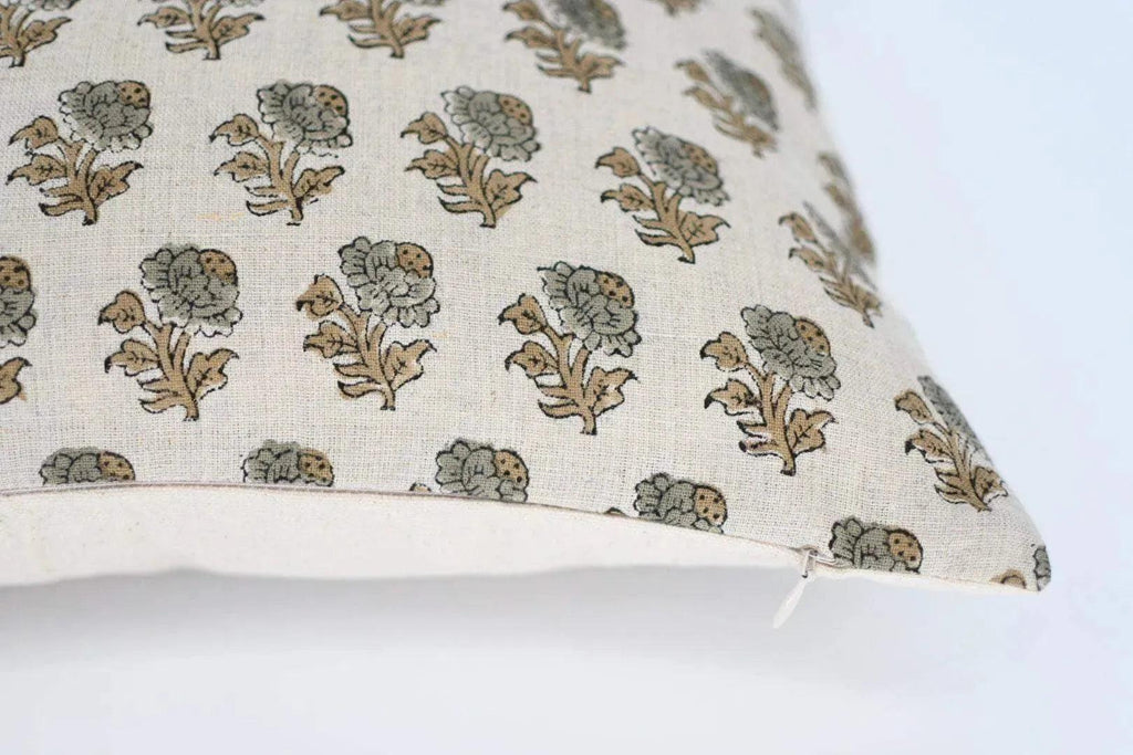 Alice Ditsy Prints Warm White Pillow Cover Pillow Covers