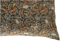 Charles Botanical Print Deep Caramel Pillow Cover Pillow Covers
