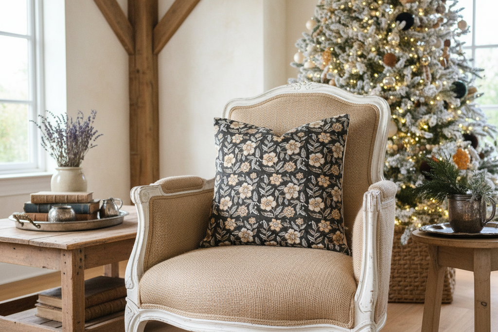 Morris Botanical Print Dark Forest Pillow Cover Pillow Covers