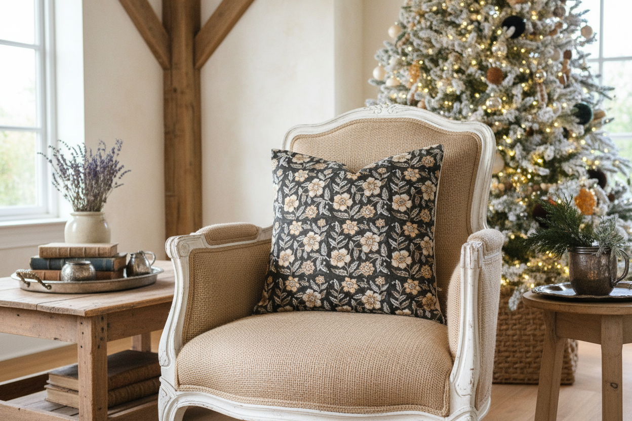 Morris Botanical Print Dark Forest Pillow Cover Pillow Covers