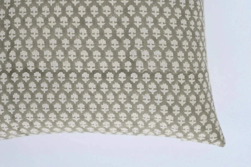 Anna Ditsy Prints Celadon Pillow Cover Pillow Covers