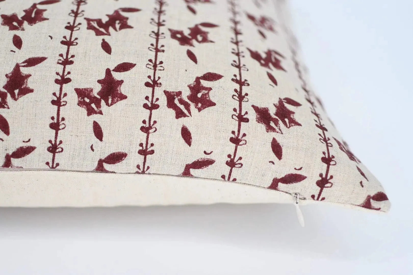 William Ditsy Prints Natural Linen Pillow Cover Pillow Covers