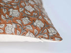 Clementine Botanical Print Spiced Pumpkin Pillow Cover Pillow Covers