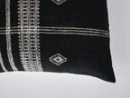 Ollie Stripe Black Pillow Cover Pillow Covers