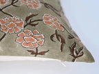 Hazel Botanical Print Sage Pillow Cover Pillow Covers