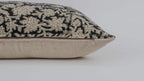 Franny Botanical Print Black Pillow Cover Pillow Covers