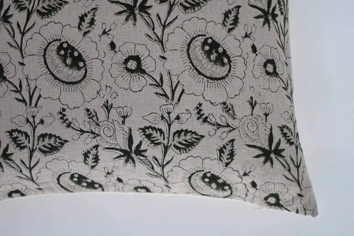 Charlotte Block Print Pillow Cover - Maple Village Lane