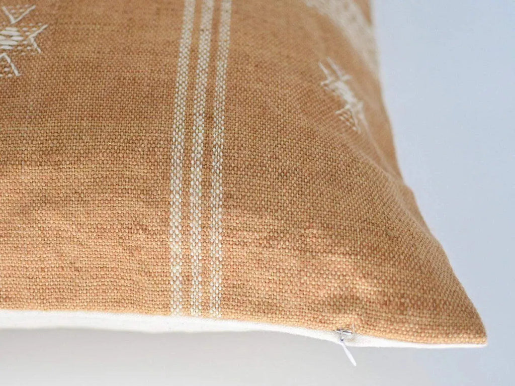 Albert Stripe Butternut Gold Pillow Cover Pillow Covers