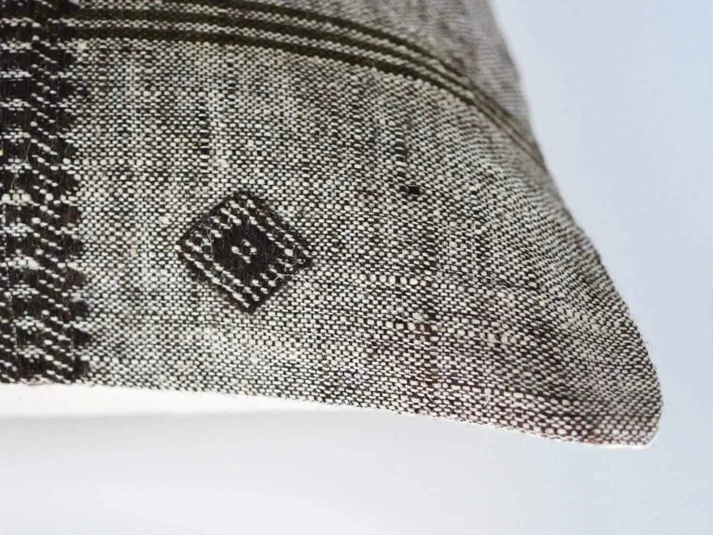 Clyde Stripe Greige Pillow Cover Pillow Covers