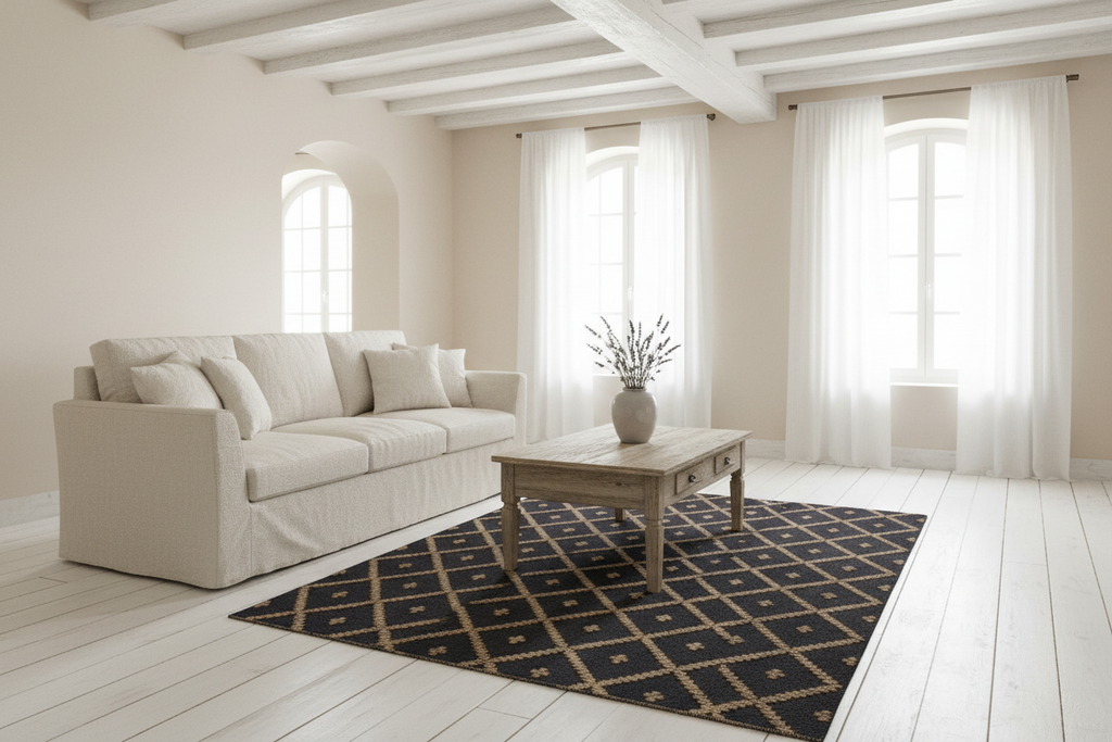 Kensington Flatwoven Jute and Wool Rug Flatweave