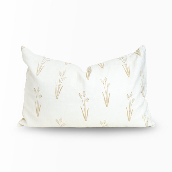 Quiet Florals Lumbar Cushion Cover