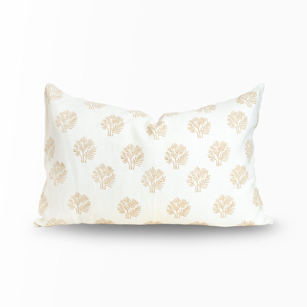 Tropical Bloom Lumbar Cushion Cover