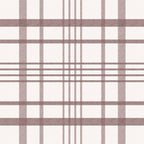Ashford Plaid (Maroon) Wallpaper