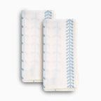 Striped Leaves Table Napkin Napkins