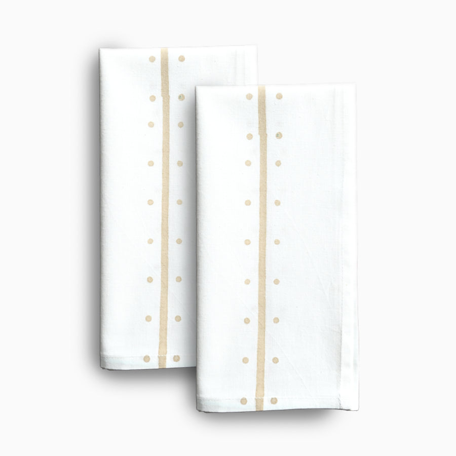 Dots and Linear Table Napkin Napkins