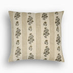 Arla Botanical Print Oat Pillow Cover