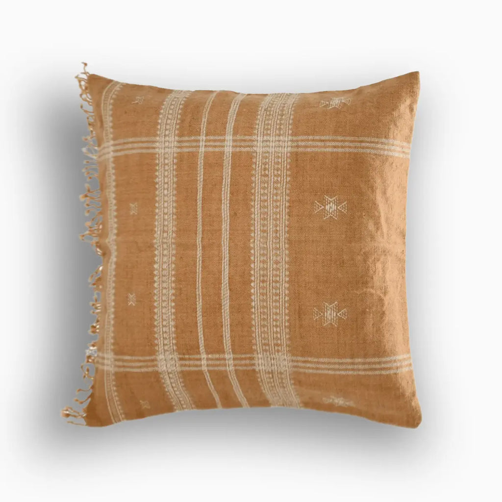 Albert Stripe Butternut Gold Pillow Cover Pillow Covers