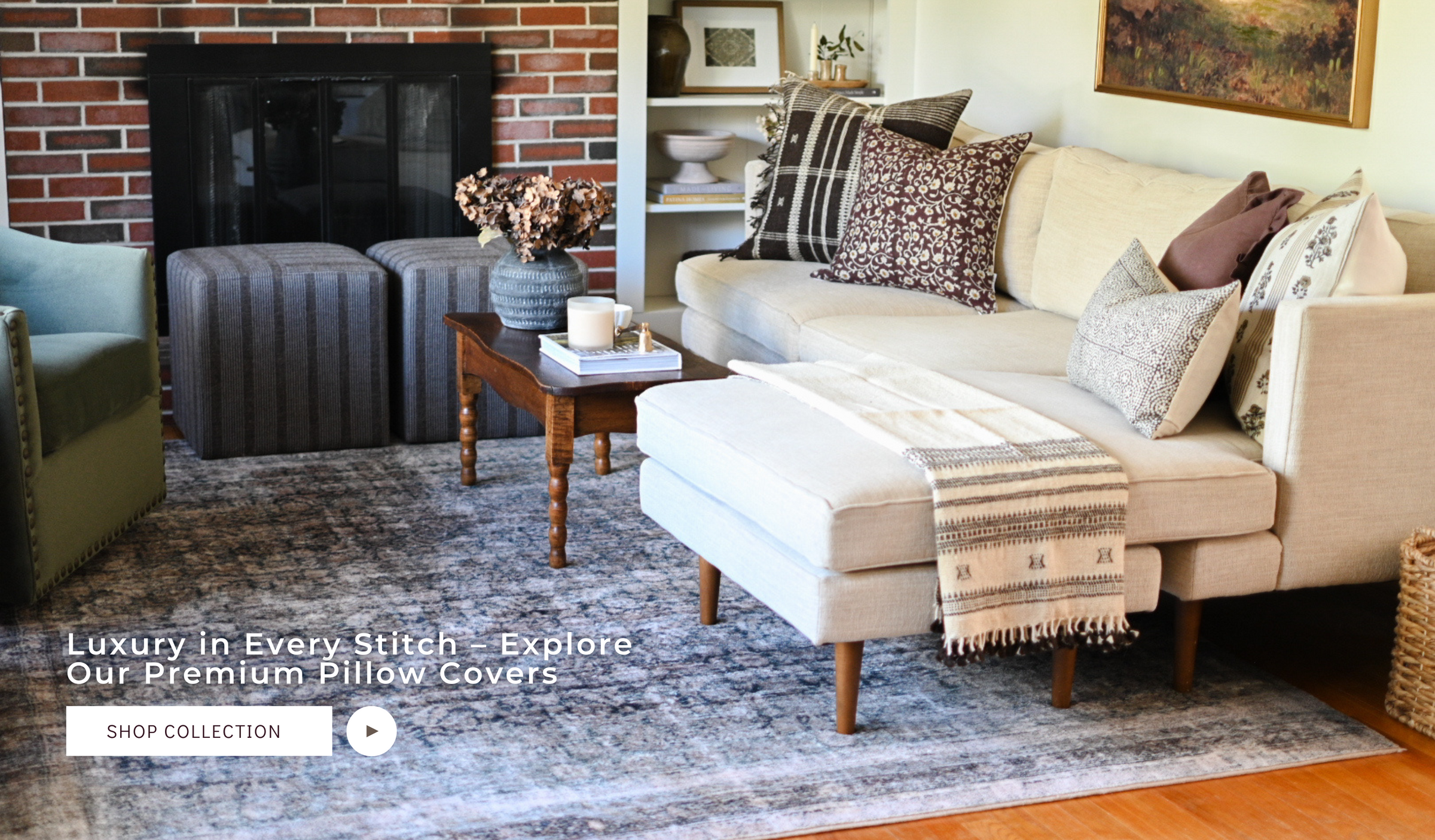 Handmade Decorative Pillow Covers