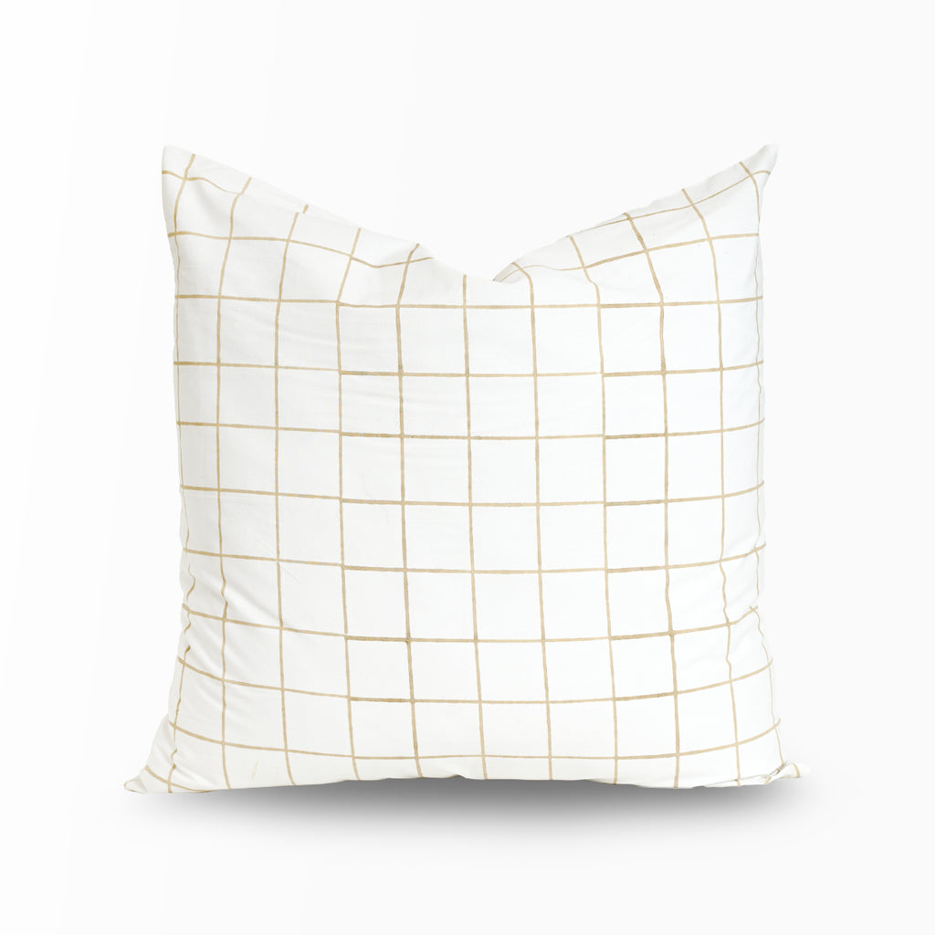 Soft Checks Bedsheet Set