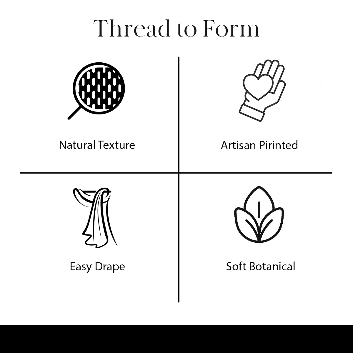 Floral Imprints Washed Tan Linen Fabric Linen Fabric