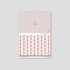 Sweet Josie Stripe (Small) Wallpaper