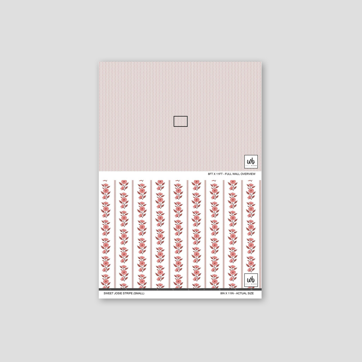 Sweet Josie Stripe (Small) Wallpaper