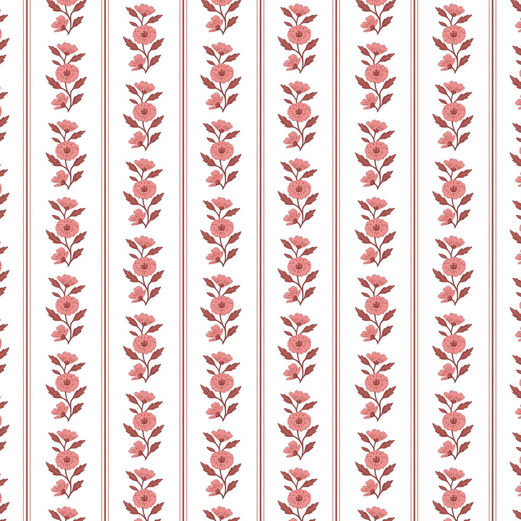 Sweet Josie Stripe (Large) Wallpaper