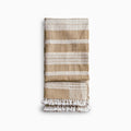 Handwoven Vintage Bhujodi Bed Throw -Mustard Yellow - 50" x 90" Handloom Throws