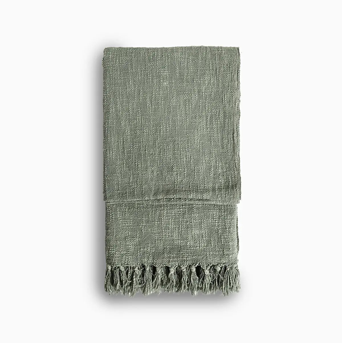 Gray Color Throw Shop 100% Wool Oyster Gray Throw | Artisan Hand-Woven Texture – Thread ...