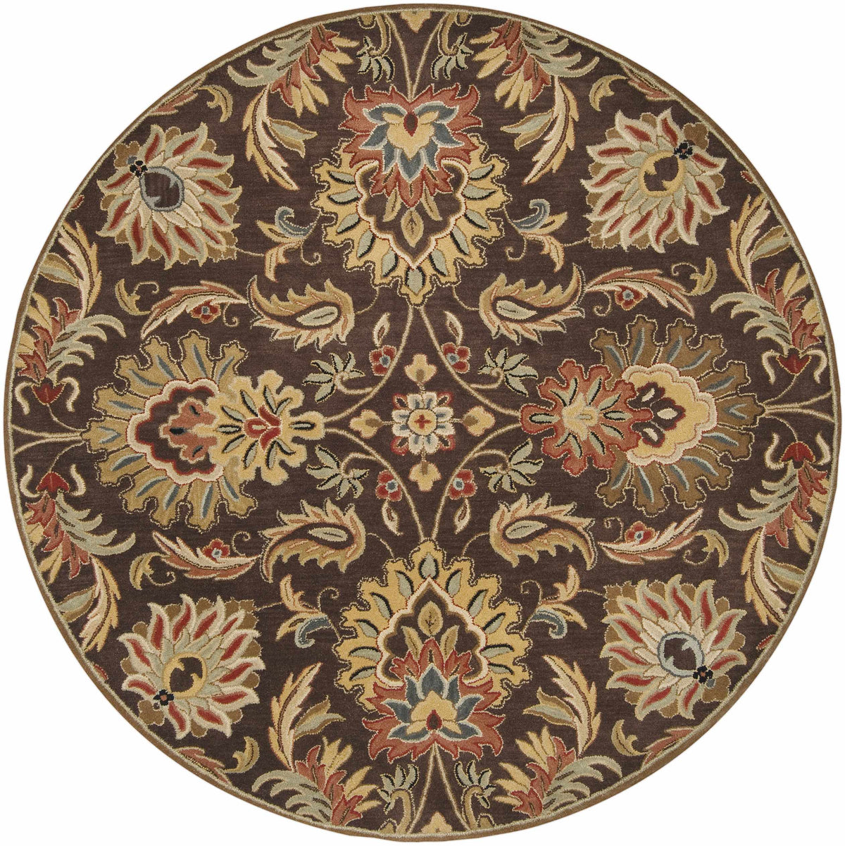 Chesterton 1028 Hand Tufted Brown Wool Rug